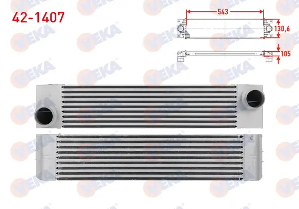 Turbo Radyatörü (Intercooler) BMW 7 Serisi 730 D A-T 2001-2009 / Land Rover Range Rover III 3.0 TD 4X4 2002-2012