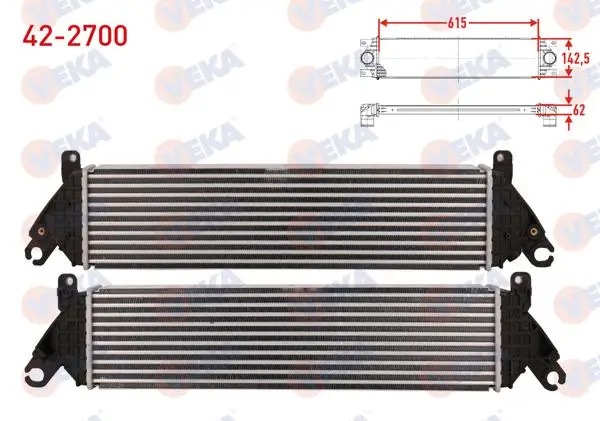 Turbo Radyatörü (Intercooler) Mazda 3 2.2 D 150 Hp 2013 -
