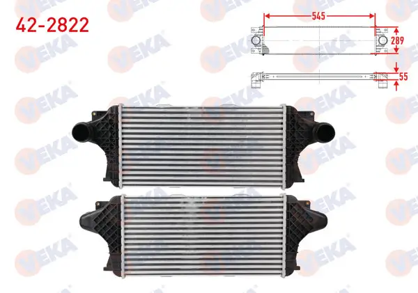Turbo Radyatörü (Intercooler) Mercedes Gl Serisi (X166) 350 CDI 2012-/ Gle Serisi (W166) 300 D 2015-/ Gls 4 Matic (X166) 350 D 2015 -