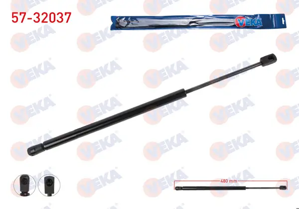 Bagaj Amortisörü 480mm / 700N Opel Meriva B 2010-