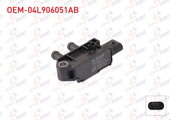 Fark Basınç Sensoru Volkswagen Golf 2014-/ Passat 2015-/ Polo 2018-/ Seat Leon 2017-/ Crafter 2017-/ 1.6 TDI, 2.0 TDI