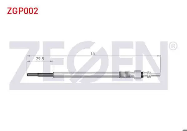 Kızdırma Buji 11V Alfa Romeo 147 (937) 1.9 JTD 2001-2010 / Alfa Romeo 156 (932) 1.9Jtdm 1997-2005 / Alfa Romeo 159 (939) 1.9Jtdm 2006-2011 / Opel Vectra C 1.9Cdtı 2002-2008 (Z19dth)