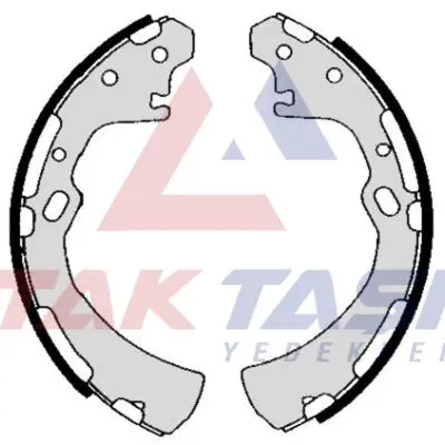 Fren Pabuç Balata Arka Nissan Pick Up (D22) 2.5 D 4X2 260X52 mm 1998 -