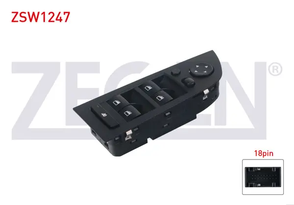 Cam Açma Anahtar Grup Ayna Ayarlı Siyah Katlanır Ayna 18 Pin BMW 3 Serisi (E90)-X1 (E84)-X5 (E70)-X6 (E71,E72) 2005 -
