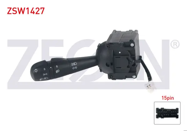 Far Sinyal Kumanda Kolu 17 Pin Renault Clio IV-Captur-Duster-Dokker-Lodgy 2010 -