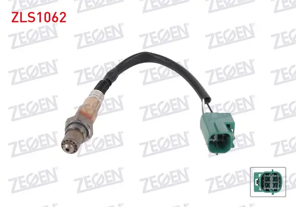 Lambda (Oksijen) Sensörü 300 mm Clio III 1.4İ 16V (K4j 780) 2005-2012 / Nissan Micra 1.2İ 16V-1.4İ 16V (Cg12de-Cr12de-Cr14de) 2003-2010 / Note 1.4İ 16V (Cr14de) 2006-2013