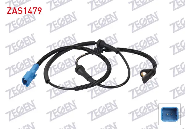 ABS Sensörü Ön Sol-Sağ Peugeot 208 12-19 / 2008 13-18 / 301 12-20 / C-Elysee 12-/ C3 15 -