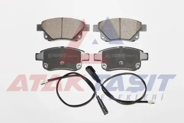 Fren Balata Arka Fişli Ford Transit (V347) 2.2 TDCI-2.4 TDCI-3.2 TDCI 2006-2014 / Transit (V348) 2.2 TDCI 2006-2014