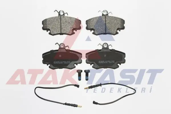 Fren Balata Ön Fişli Renault Clio Symbol 1.5 DCI 1998-2005 / 1.2 1998-2005 / Clio II 1.2 1998-2005 / Thalia (Lb0 / 1 / 2) 1.5 DCI 1998-2008 / Dacia Logan 1.5 DCI 2004-2012 / Sandero 1.4İ 2008-2013