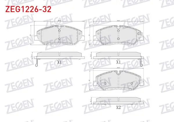 Fren Balata Ön Hyundai H350 2.5 CRDI 2015 -