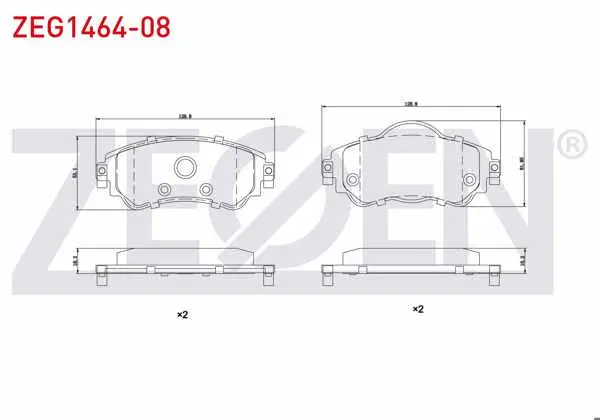Fren Balata Ön Citroen C4 (B7) 1.4 2009 -