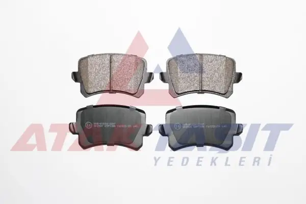 Fren Balata Arka Volkswagen Tiguan (5N_) 1.4 TSI 2007-2016 / Tiguan (5N_) 2.0 TDI 2007-2016 / Tiguan (5N_) 2.0 FSI 2007-2016 / Audi Q3 (8U) 1.4 TFSI 2011-/ Q3 (8U) 2.0 TDI 2011-/ Seat Alhambra 1.4 TSI 2010 -