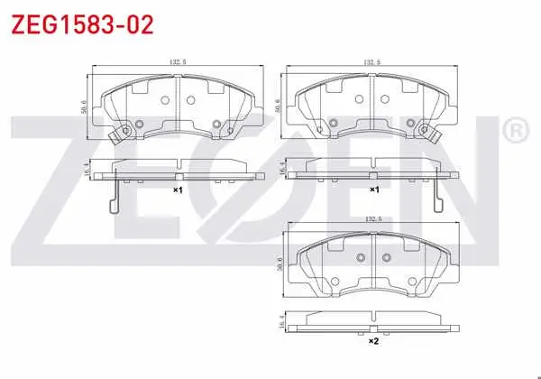 Fren Balata Ön Ikazlı Hyundai i10 (Ia) 1.2 2013-/ Hyundai i10 (Ia) 1.0 2013 -