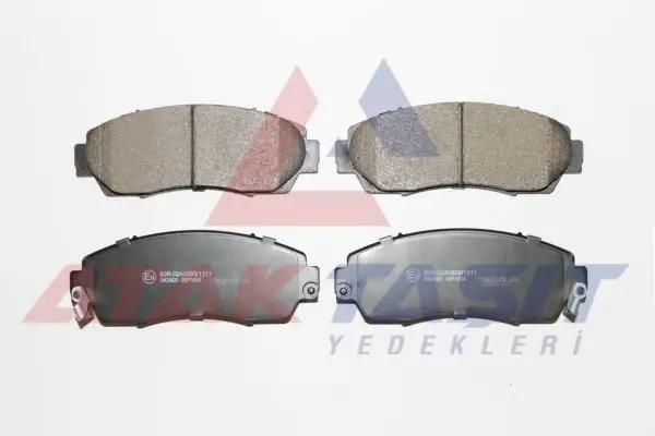 Fren Balata Ön Ikazlı Tel Delikli Chery Tıggo 8 Pro 23-/ Honda Cr-V III 2.0 I-Vtec 2006-2012 / Honda Cr-V III 2.2İ Ctdı 2006-2012 / Honda Cr-V V (Rw_, Rt_) 1.5İ V-Tec 2016-/ Jaecoo J7 2024 -