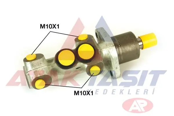 Fren Anamerkez Dokum 22,2 mm Fiat Scudo 1.9 D-2.0 JTD 1996-2006 / Peugeot Expert 1.9 D-2.0 HDI 1996-2006 / Citroen Jumpy I 1.9 D 1994-2007