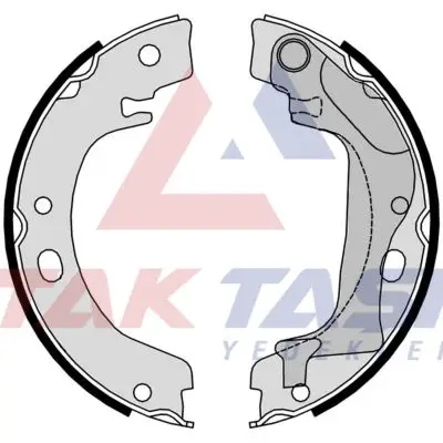 El Fren Balatası Toyota Corolla (_E12_) 1.4 Vvt-I Levyelı 172X22 mm 2002-2007 / Corolla (_E12_) 1.6 Vvt-I 2002-2007