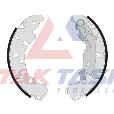 Fren Puc Balata Arka Fiat Grande Punto (199) 1.2 Mpı Levyelı 203X38 mm 2005-2012 / Opel Corsa D 1.0 2006-2014 / Opel Corsa D 1.2 2006-2014