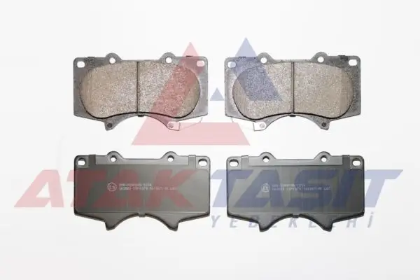 Fren Balata Ön Toyota Hı-Lux VIII Revo Pick Up 2.4 D 4X2 Esplı 2015-/ Hı-Lux Pick Up 2.5 D 2005-2008 / Land Cruiser (J12) 3.0 D-4.0İ 2002-2008 / Mitsubishi Pajero IV 3.2 TD 2007 -