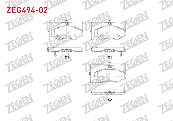 Fren Balata Ön Ikazlı Hyundai H100 2.5 D 1993-2004