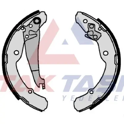 Fren Pabuç Balata Levyelı Arka 230X32 Volkswagen Caddy II (9K9a) 1.9 TDI-1.9 Sdı 1995-2004 / Skoda Octavia (1U2) 1.6İ-1.8İ T-1.9 TDI 1996-2004