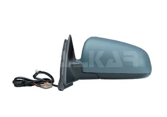 Dış Dikiz Aynası Sol Elektrikli Asferık Isıtmalı Astarlı 7 Pin Audi A4 2000-2004