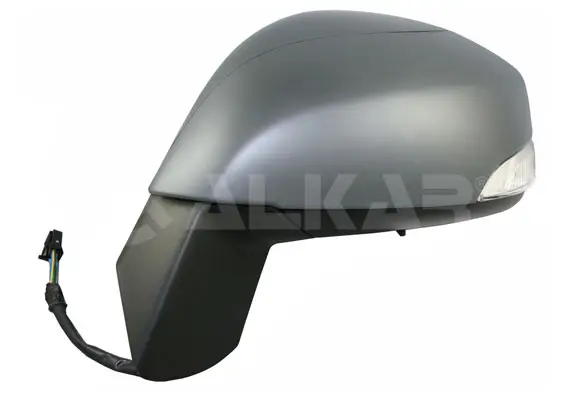 Dış Dikiz Aynası Sol Elektrikli Asferık Isıtmalı Astarlı Otomatik Katlanır Sensörlü Sinyalli 10 Pin Renault Scenic III 2009-2015