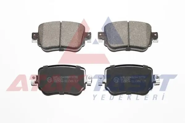 Fren Balata Arka Ikazlı Volkswagen Caddy IV 1.6 TDI 2015-/ Seat Leon (5F) 1.8 TSI 2012-/ 2.0 TDI 2012-/ Leon Cupra 2.0 TDI 2006-/ Skoda Octavia (5E3) 2.0 TDI 2012 -