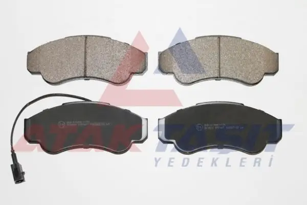 Fren Balata Ön Fişli Fiat Ducato (244) 2.3 JTD 2002-2006 / Ducato (244) 2.8 JTD 2002-2006 / Citroen Jumper II 2.8 HDI 2002-2006 / Peugeot Boxer II 2.0 HDI 2002-2006 / Boxer II 2.8 HDI 2002-2006