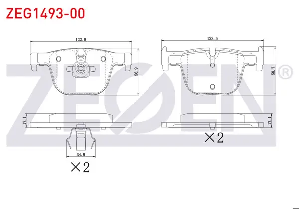 Fren Balata Arka BMW 3 Serisi (F30) 335 İ 2011 -