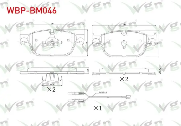 Fren Balata Ön BMW 3 Serisi (G20,G80) 17-/ 4 Serisi (G22,G82) (G23) 20-/ 5 Serisi (G30,F90) 19-/ 6 Serisi (G32) 17-/ 7 Serisi (G11,G12) 16-/ 8 Serisi (G15, F92) (G14,F91) (G16,F93) 18-/ X3 (G01,F97) 19 -