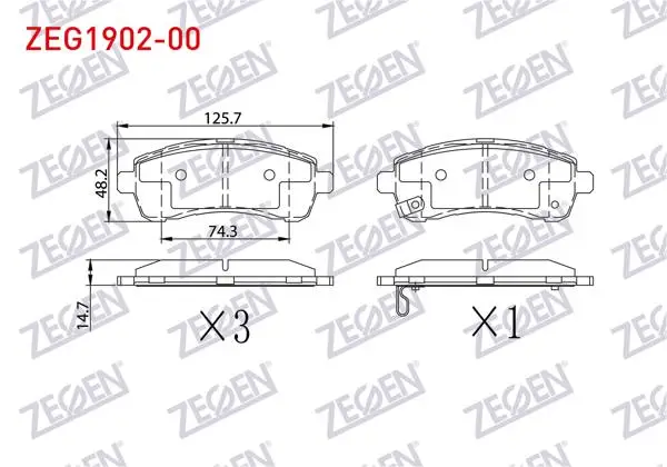 Fren Balata Ön Ikazlı Mazda Demıo 1.3 1996-2002