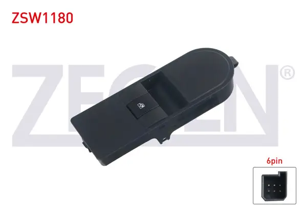 Cam Açma Anahtarı Tekli 6 Pin Opel Astra H-Zafira B 2004-2011