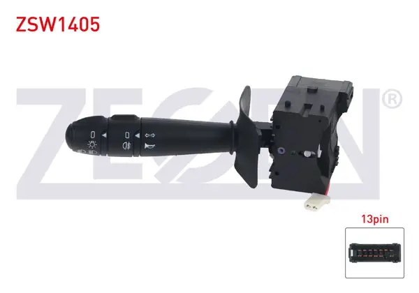Far Sinyal Kumanda Kolu Kornalı 13 + 2 Pin Renault Kangoo- Megane I-Clio II 1994-2001