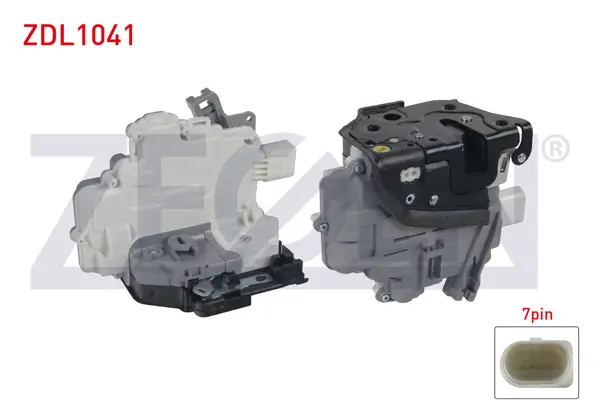 Kapı Kilidi Motorlu Sağ On 7 Pin Volkswagen Passat 2005-2012 Tiguan 2007-2016 / Audi A4-Q7 2006-2015 / Skoda Superb 2010-2015