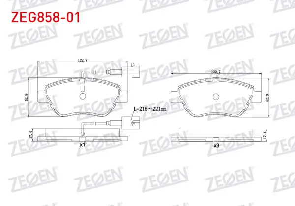 Fren Balata Ön Fişli Fiat Linea 1.3 Mjt 2007-/ Albea 1.2İ 2003-2007 / Albea 1.3 Mjt 2007-/ Doblo 1.3 Mjt 2001-2010 / Fiorino 1.3 Mjt 2007-/ G.Punto 1.3 Mjt 2005-2012 / Bipper 1.4 HDI 2008-/ Nemo 1.4 HDI 2007 -
