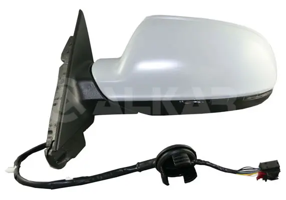 Dış Dikiz Aynası Sol Elektrikli Asferık Isıtmalı Astarlı Sinyalli 8 Pin Audi A3 2010-2012