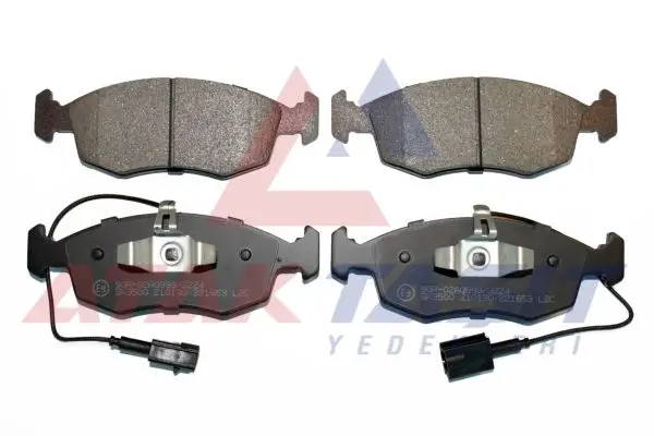 Fren Balata Ön Fişli Fiat G.Punto Evo (199) 1.3 Mjt 2008-2012 / G.Punto Evo (199) 1.2İ 2008-2012 / G.Punto Evo (199) 1.4 2008-2012 / G.Punto Evo (199) 1.6 2008-2012