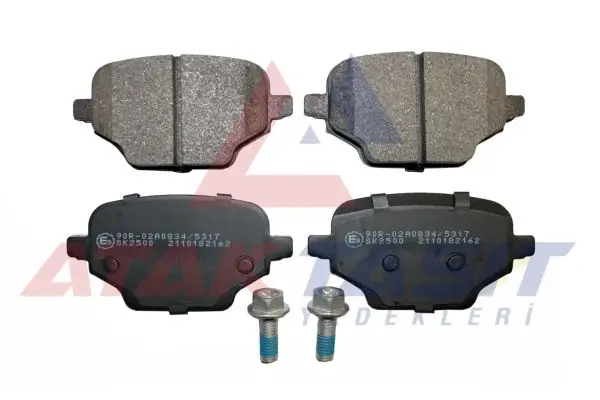 Fren Balata Arka Peugeot Rifter 2018-/ Partner 2018-/ Toyota Proace City 2019-/ Opel Combo 2018-/ Citroen Berlingo 2018-/ Fiat Doblo 2022 -