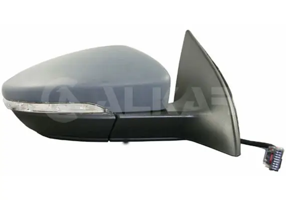 Dış Dikiz Aynası Sağ Elektrikli Isıtmalı Astarlı Otomatik Katlanır Sinyalli Alt Aydınlatma 9 Pin Volkswagen CC 2008-2012