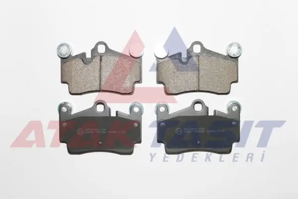 Fren Balata Arka Volkswagen Touareg (7La,7L6,7L7) 6.0İ W12 17-18 Jant 2002-2010