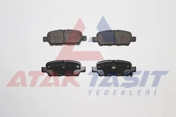 Fren Balata Arka Nissan Qashqai 1.5 DCI 2007-2014 / Qashqai 1.6İ 2007-2014 / Qashqai 2.0 DCI 2007-2014 / X-Traıl 2.0 DCI 2007-2013 / X-Traıl 2.0İ 2007-2013 / Renault Koleos 2.0 DCI 2008-2014