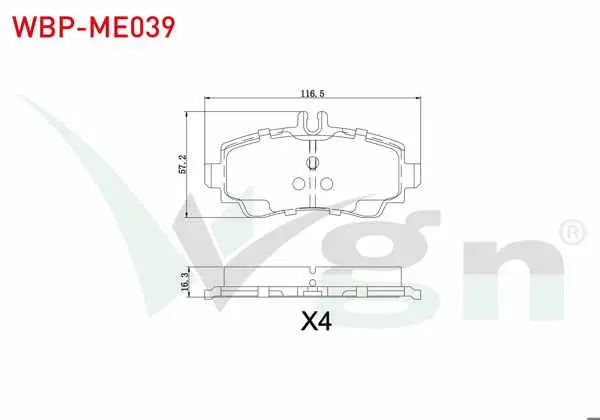 Fren Balata Ön Mercedes A Serisi (W168) A 160 1997-2004 / (W168) A 170 CDI 1997-2004