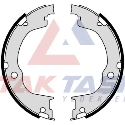 El Fren Balatası Chevrolet Ctıva (C100,C140) 2.0 D 190X26 mm 2006-/ Ctıva (C140) 2.0 D 2012-2014 / Opel Antara 2.0 CDTI 2007 -