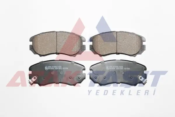 Fren Balata Ön Ikazlı Chery Tıggo 7 Pro 23-/ Sonata IV 2.0İ 01-04 / Sonata IV 2.7İ V6 01-04 / Tucson 2.0 CRDI 04-10 / Elantra 1.6İ 01-07 / Elantra 2.0 CRDI 01-07 / Sportage 2.0 CRDI 04-10