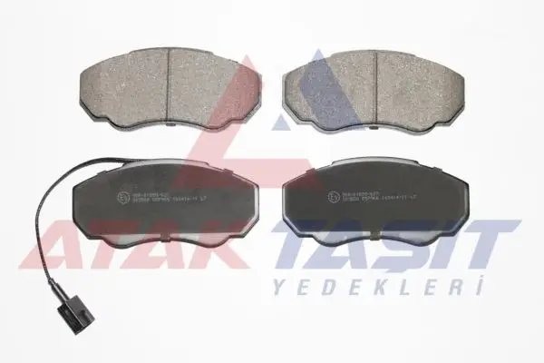 Fren Balata Ön Fişli Fiat Ducato 2.8 TDI 2002-2006 / Ducato 2.3 JTD 2002-2006 / Ducato 2.0 JTD 2002-2006 / Peugeot Boxer II 2.0 HDI 2002-2006 / Citroen Jumper II 1.9 D 2002-2006 / Jumper II 2.8 HDI 2002-2006