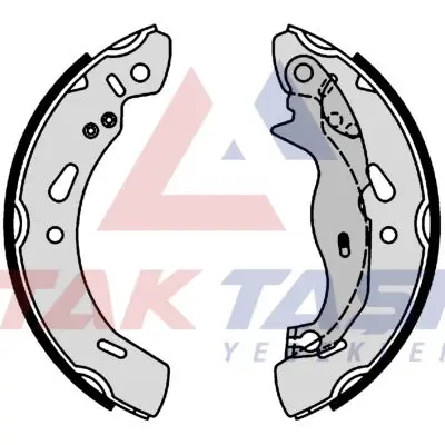 Fren Puc Balata Arka Ford Fiesta VI 1.4 TDCI 200X32 mm 2008-2012 / Ford Fiesta VII 1.5 TDCI 2012 -