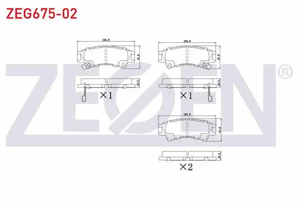 Fren Balata Ön Ikazlı Hyundai Atos (Mx) 1.0İ 12V 1998-2005