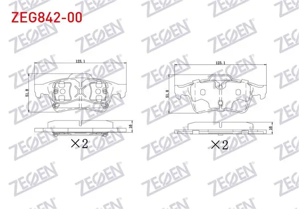 Fren Balata Arka Transit Con. 1.8 TDCI 2002-2013 / Focus III 1.6 TDCI 2011-2015 / C-Max II 1.6 TDCI 2010-/ Focus III 1.6 Tı-Vct 2011-2015 / Opel Vectra C 2.0 Dtı 2002-2008 / Mazda 1.6 Dı 2003-2009
