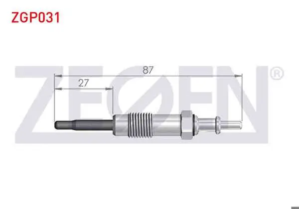 Kızdırma Buji 11,5V Mercedes Sprinter 3T (903) 310-312D 1995-2006 / Sprinter 2T (901,902) 208-210-212D 1995-2006 / Sprinter 4T (904) 410-412D 1995-2006