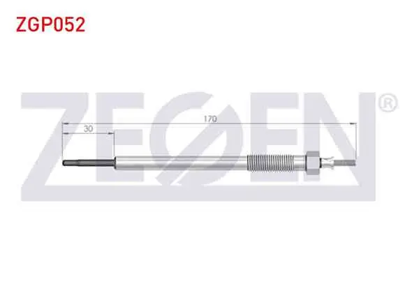 Kızdırma Buji 11V Mitsubishi L200 (Kbt,Kat) 2.5Dıd 2007-/ L200 Trıton (Ka_T, Kb_T) 2.5Dı-D (Ka4t) 2010-2015 / Pajero IV (V8w,V9w) 3.2Dı-D 2007-